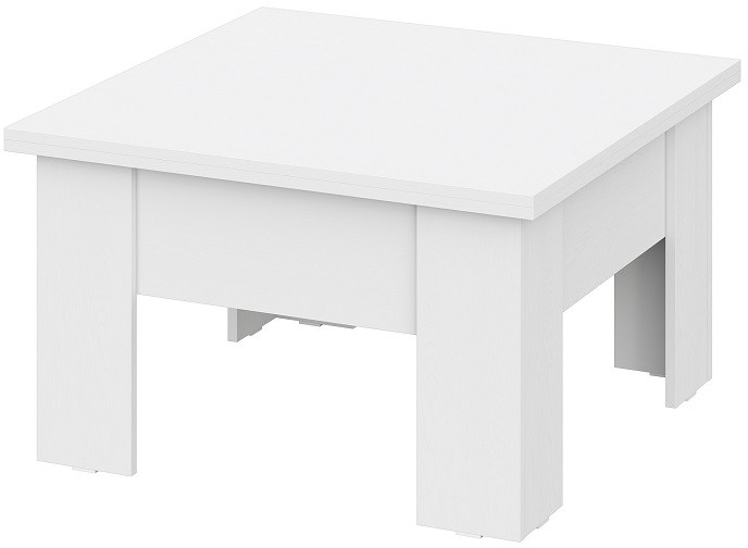 Стол журнальный СТЖ-006, белый