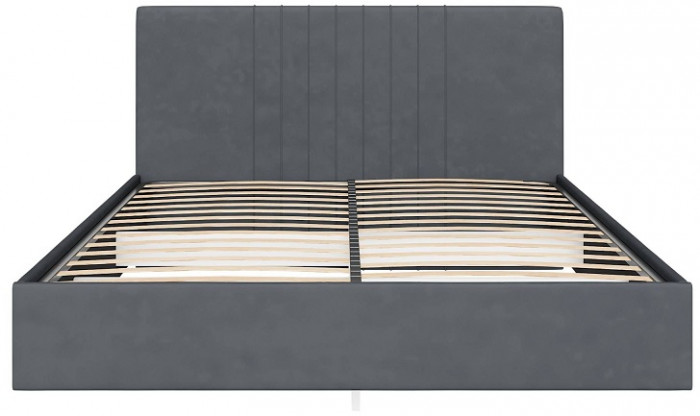 Кровать с латами Соло 160*200, Графит