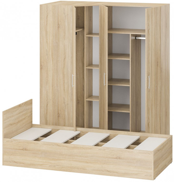 Спальня Стандарт 2-0900, дуб сонома