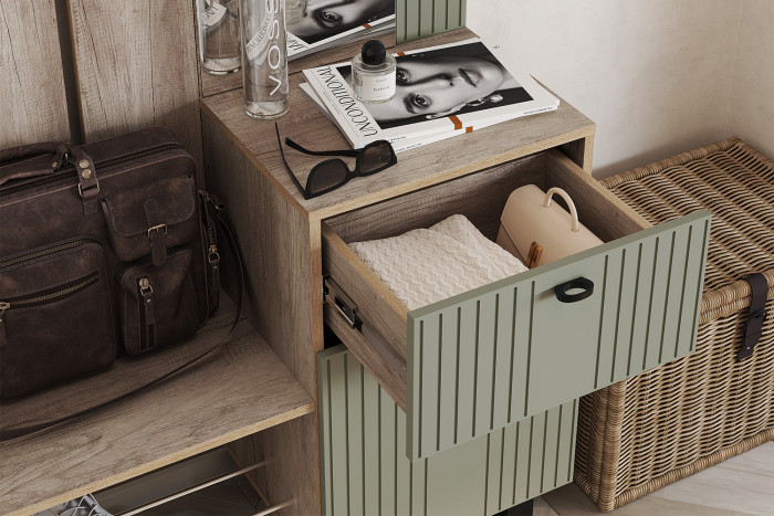 Прихожая Олива ПР-04, Дуб каньон, MF12