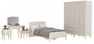 Афина Спальня 36-1200, кашемир серый