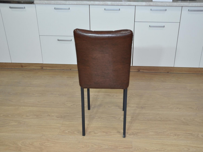 Стул ТЕКС-2 / черный/коричневый