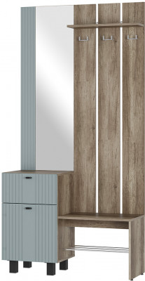 Прихожая Олива ПР-04, Дуб каньон, МФ11