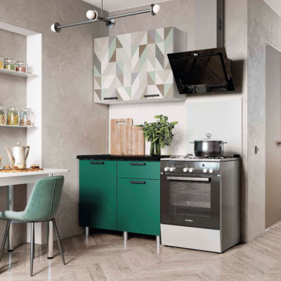 Кухня "Ева" (МБ) Зеленый лес