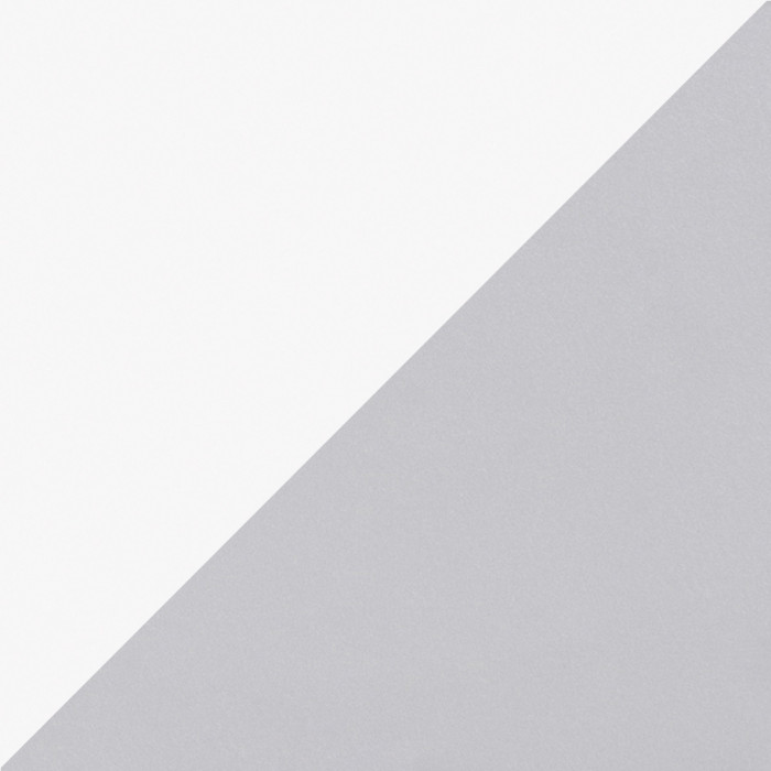 Торонто 11.39 Кровать + 13.321 Комод, белый шагрень/стальной серый