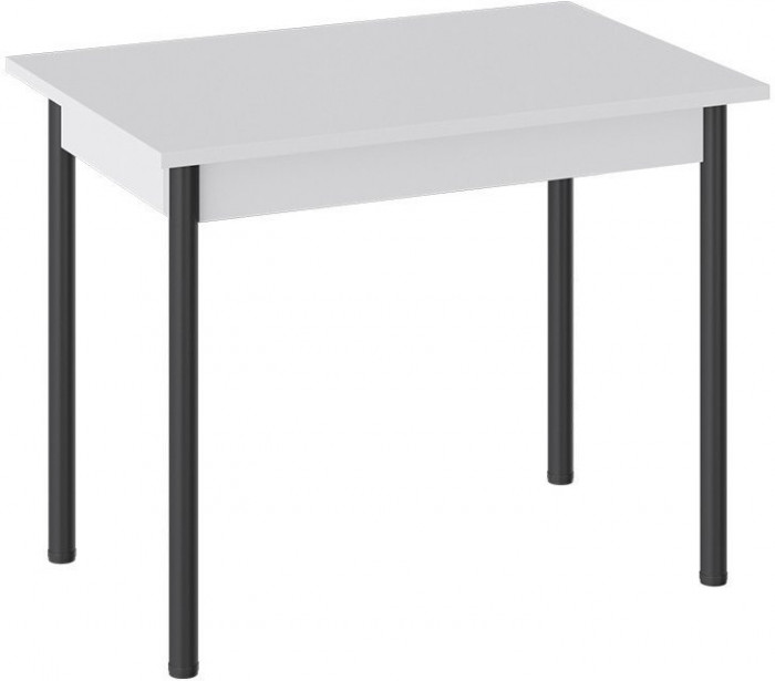 Родос Тип 1 стол с опорой d40 (Черный муар/Дуб Сонома)