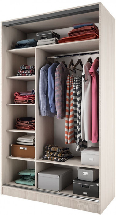 Шкаф-купе Тринити 3 NEW 1350 (Сандал светлый)