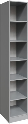 Стеллаж Мадрид (0,4), Камень серый