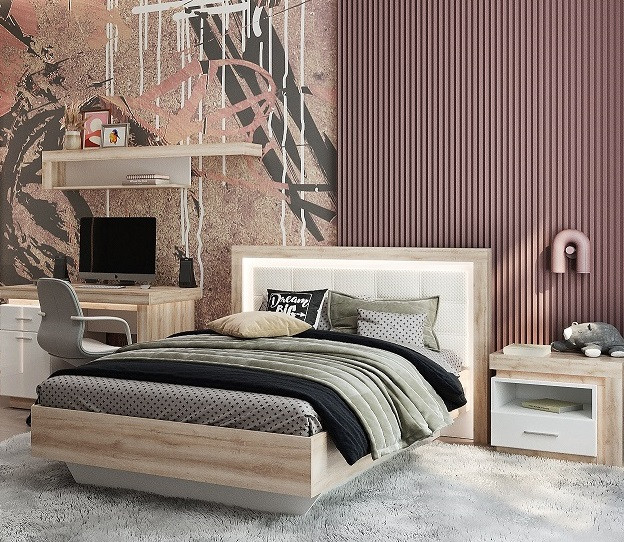 Кровать с подъемным механизмом Люмен 26 120х200