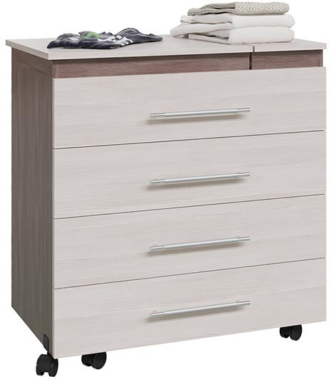 Комод с гладильной доской 4-44300бод.темсв, бодега тёмный/бодега светлый