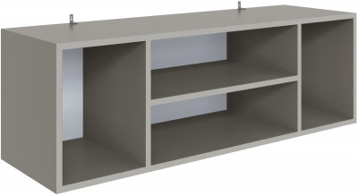 Полка навесная (открытая) Мадрид ПНО-3 (1,1) кашемир