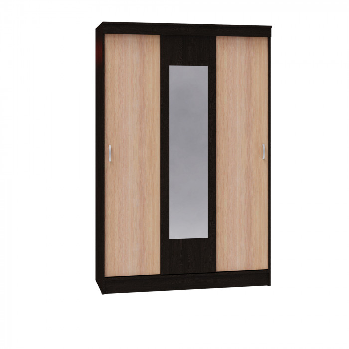 Шкаф-купе Басятэкс венге/дуб молочный