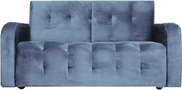 Диван прямой, материал велюр, цвет серый, для офиса, дома, гостиной, кухни Оксфорд