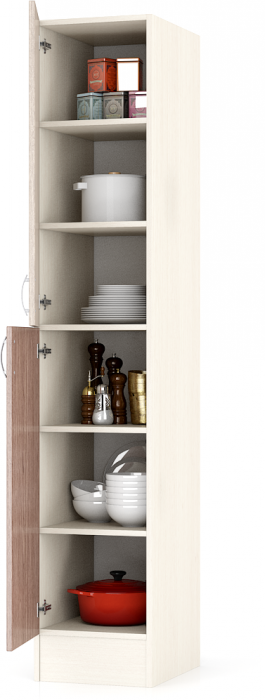 Кухня Мери Пенал кухонный 40 см., дуб/ясень шимо светлый/ясень шимо тёмный
