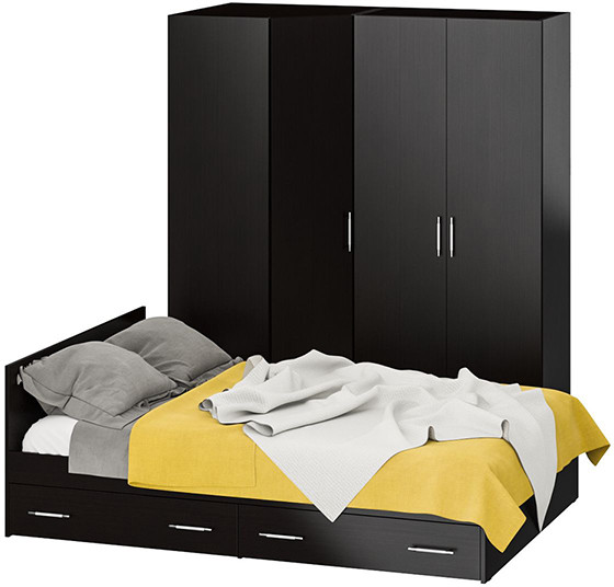 Спальня Стандарт 2-1400Я, венге