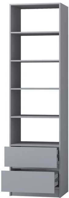 Стеллаж Акация ЛДСП (графит)