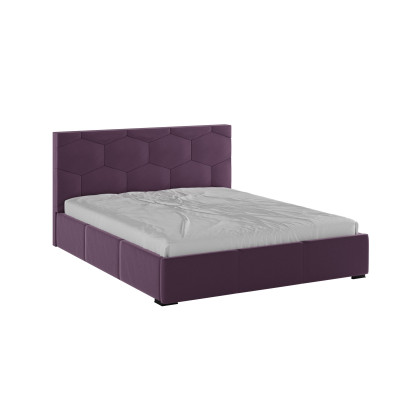 Манука Кровать интерьерная 160 винный, ПМ