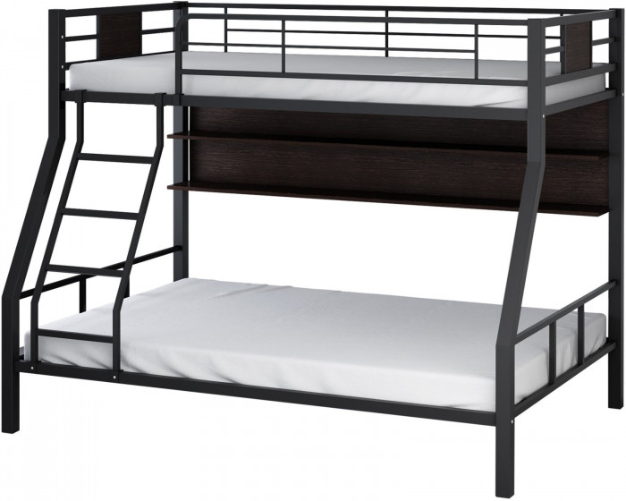 Двухъярусная кровать Гранада-1П (Коричневый, Венге)