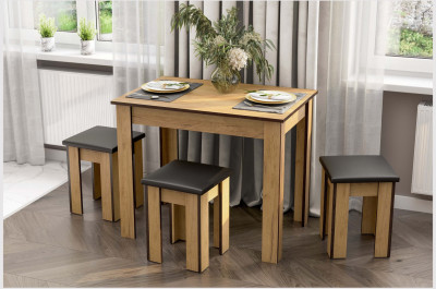 Стол обеденный &quot;СО 1&quot; Дуб Золотой