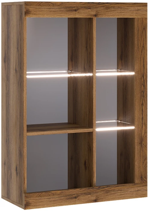 Прага Модульная Гостиная, вариант №4, делано/Белый глянец