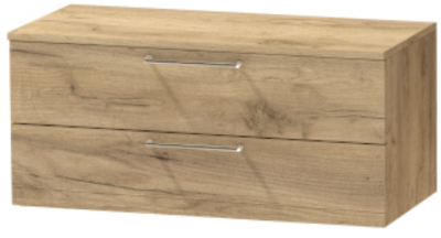 Тумба-5 прикроватная подвесная "Иннэс-7", Дуб крафт золотой