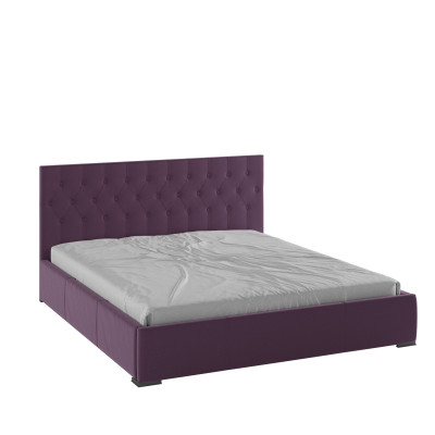 Октавия Кровать интерьерная 180 винный ромб, ортопед