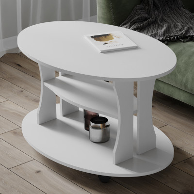 Стол Журнальный Консул-1 (900*560*600) белый