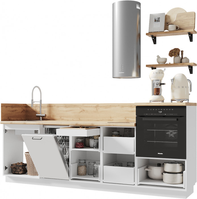 КГ 2550 ПВХ, Белый софт матовый Арника РМ в.3