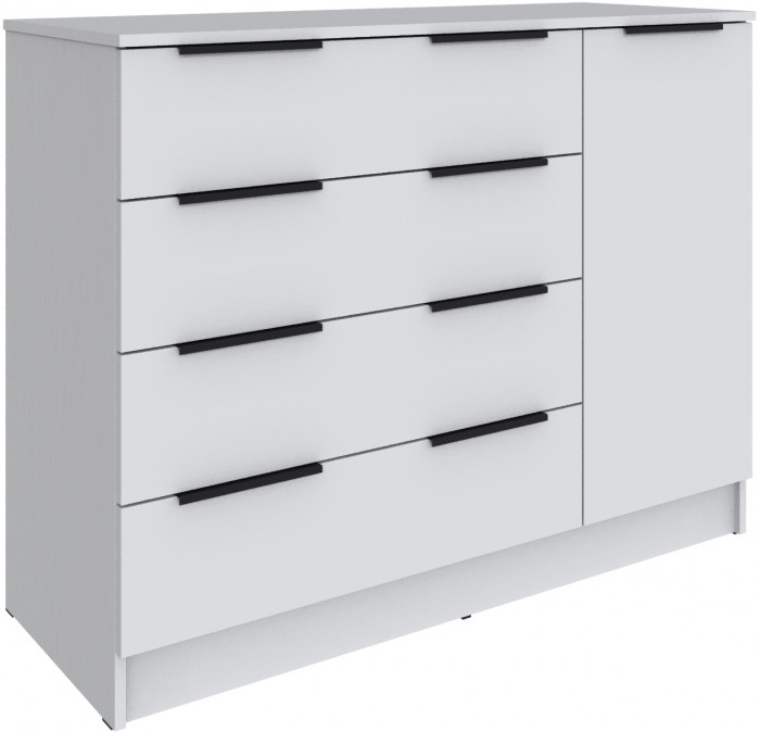 Комод для спальни Мадрид (1,2), Белый