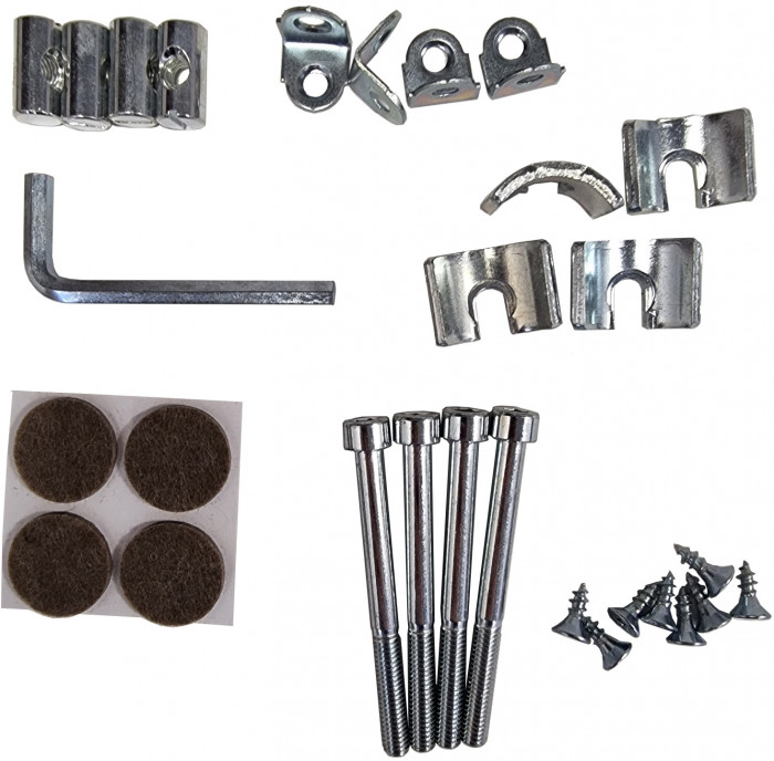 Четыре стула Мебель--24 Гольф-11 разборных, цвет венге, обивка ткань руми 812/8, ШхГхВ 40х40х100 см., от пола до верха сиденья 47 см.