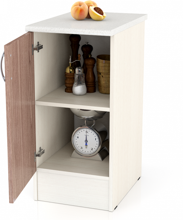 Кухня Мери ШН400 Стол 40 см., дуб/ясень шимо тёмный