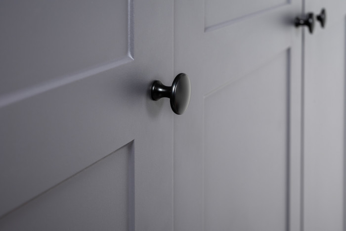 Остин 16.221 Комод + 16.121 Тумба для обуви, цвет серый графит/дуб крафт золотой, ШхГхВ 200х41,9х99,3 см., универсальная сборка