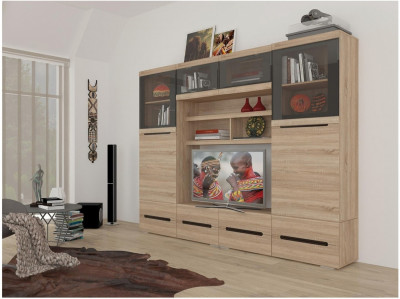 Гостиная Эколь Вариант №2 (Дуб Сонома)