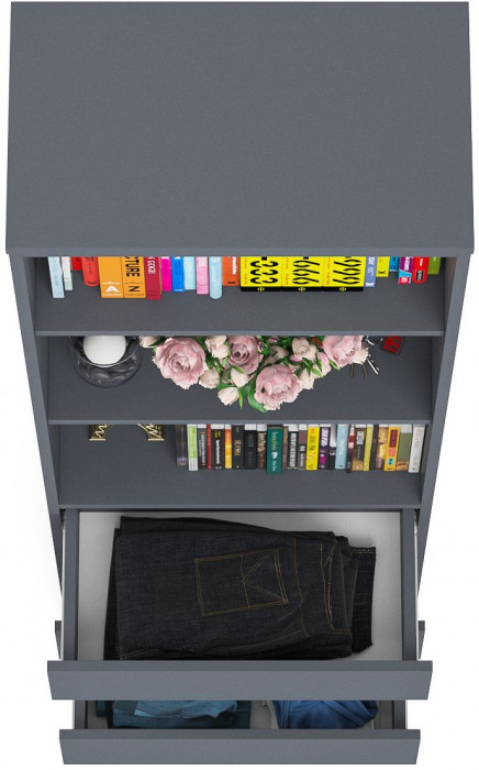 Мори Стеллаж МСТ600.3, графит