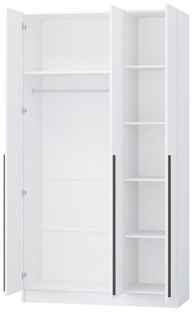 Шкаф Бастион ЛДСП 1200 (Белый древесный)