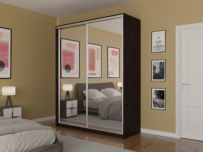 Шкаф-купе Лаурус 1 Венге 140х58х220 см