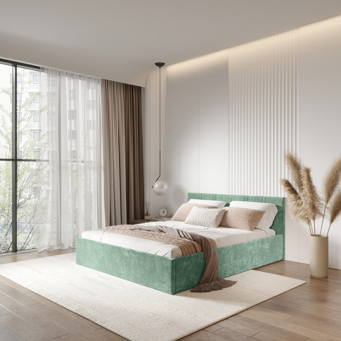 Кровать с подъемным механизмом Ника КР-08 120х200, Эвкалипт