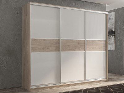 Шкаф-купе Кааппи 11 Кастелло Серый 240х60х230 см