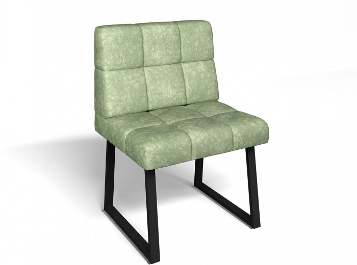 Кухонный диван Реал МД 660 Мохито/Черный муар