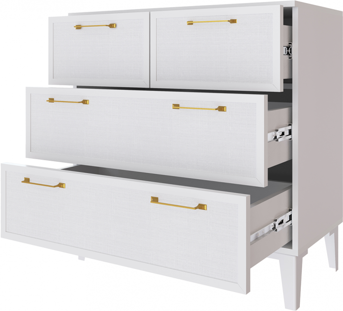 Модульная Спальня Толедо, композиция 1, Белый