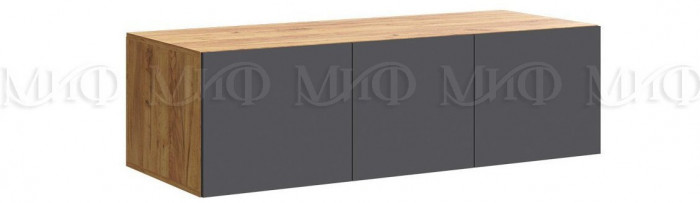 Бася Антресоль (Крафт / Белый глянец)