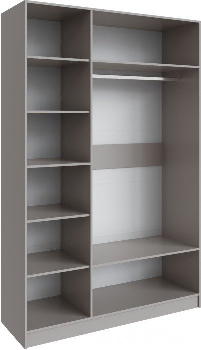 Шкаф Мадрид (1,5) с зеркалом, Кашемир