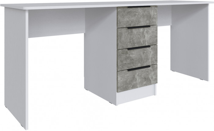 Набор мебели для подростковой "Мадрид", Белый/Ателье светлое