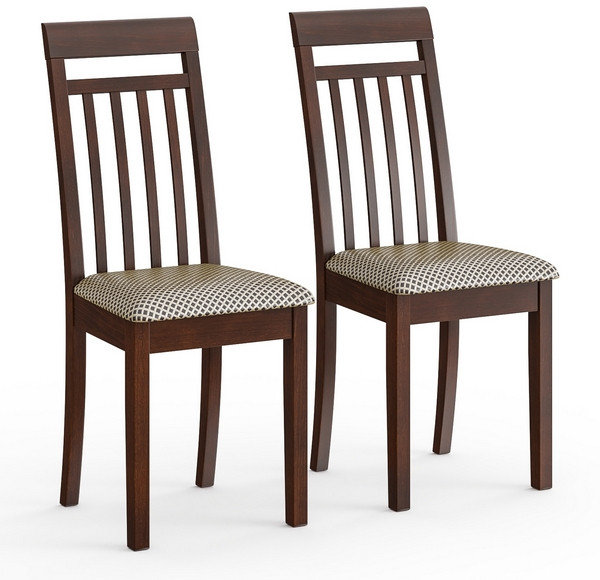 Два стула Мебель--24 Гольф-11 разборных, орех