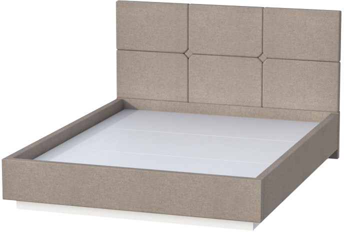 Кровать "Соната" арт.004 с настилом ЛДСП, 160х200 - Sherlock 932