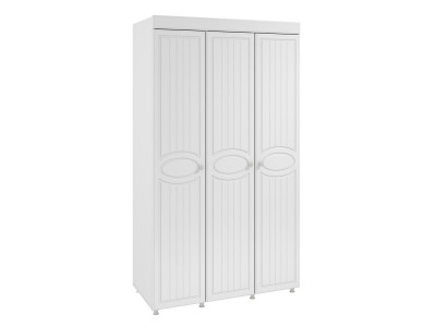 Шкаф 3-х дверный Монако МН-53 белое дерево