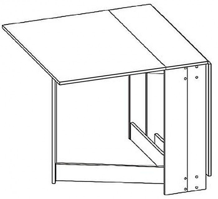 Стол-тумба СТ-06 Бодега Темный