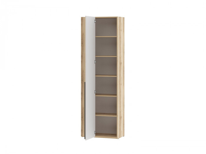 200.05.700 шкаф угловой левый Арден Дуб Делано / Сантьяго софт