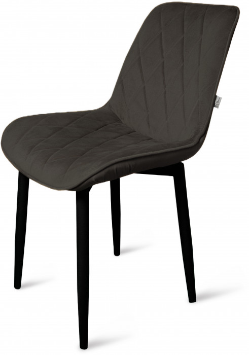 Стул "Оскар" черный матовый Томми 22 черный
