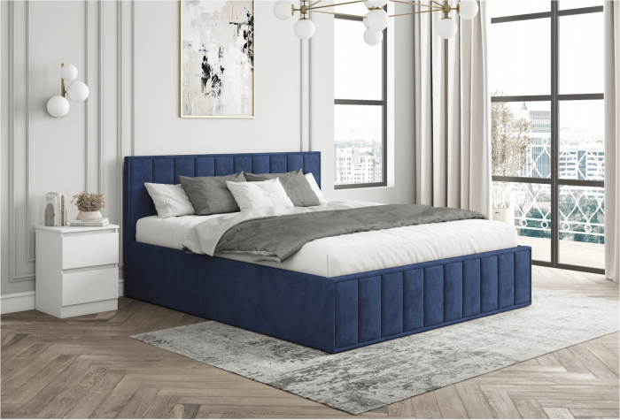 Кровать Лана 180, Графит софт